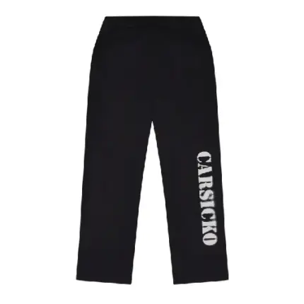 Black Carsicko FTP Baggy ASF Track Pants