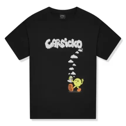 Black Carsicko Puffin C T-shirt