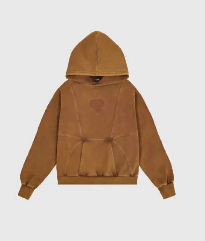 CARSICKO CYBE PULLOVER HOODIE WASHED BROWN