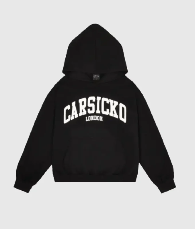 CARSICKO LONDON HOODIE BLACK