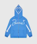 Carsicko Blue Full Zip Hoodie