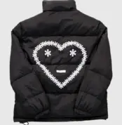 Carsicko Logo Puffer Jacket – (BLACK)