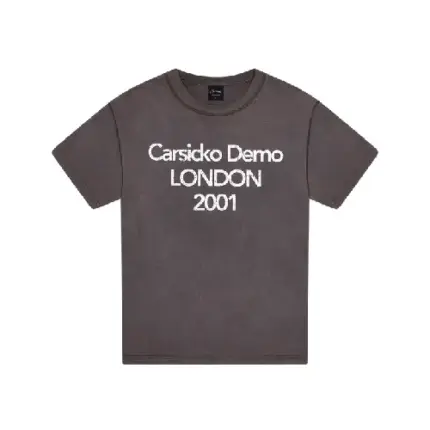 Dark Grey Carsicko FTP Demo London T-Shirt