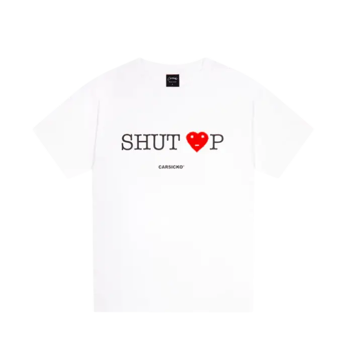 Carsicko Shut p White T Shirt