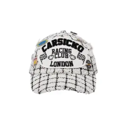 White Carsicko FTP Racing Club Cap