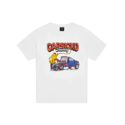 White Carsicko Towing T-Shirt